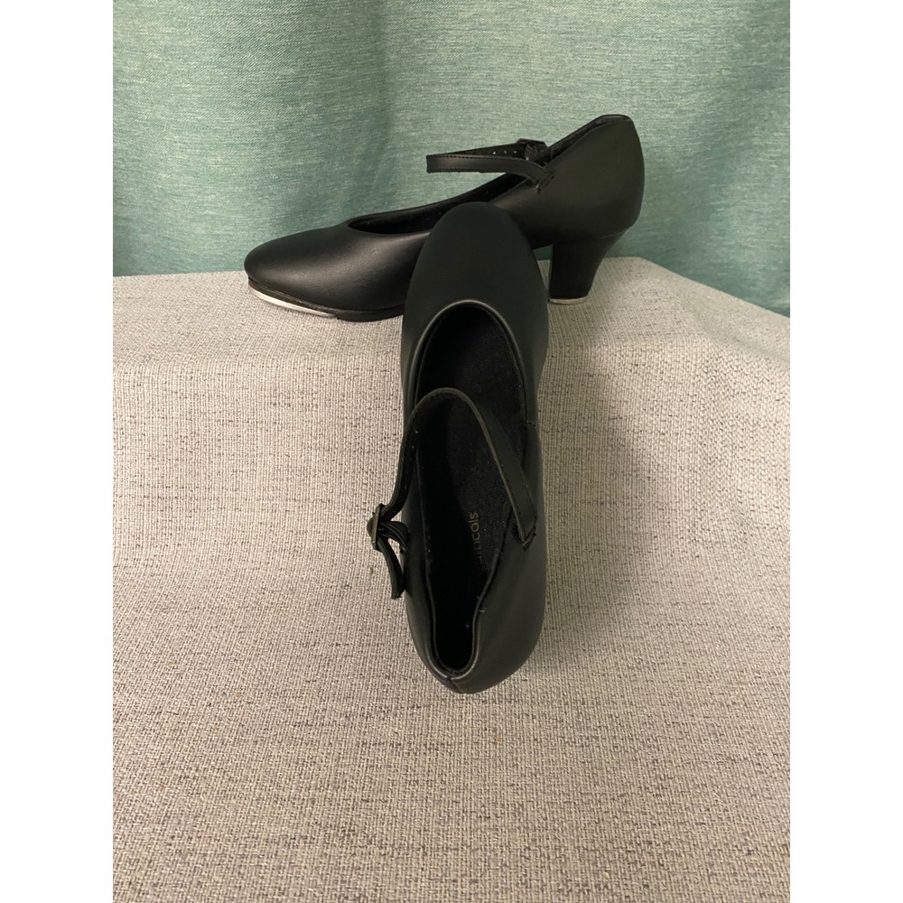 Theatricals T9800 Black Tap Shoes Mary Jane Character Heel Womens 7.5 M